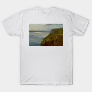 Palisades on the Hudson by George Inness T-Shirt